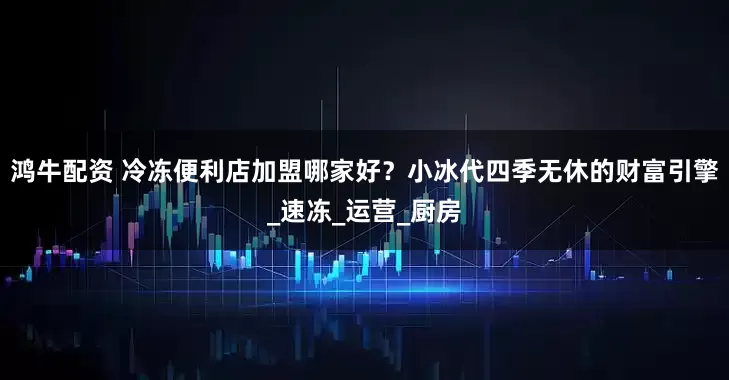 鸿牛配资 冷冻便利店加盟哪家好？小冰代四季无休的财富引擎_速冻_运营_厨房
