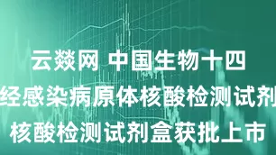 云燚网 中国生物十四项中枢神经感染病原体核酸检测试剂盒获批上市
